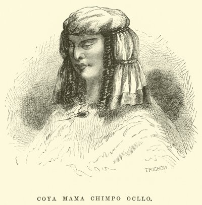 Coya Mama Chimpo Ocllo - Edouard Riou